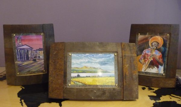 Whisky Cask Frame with Print