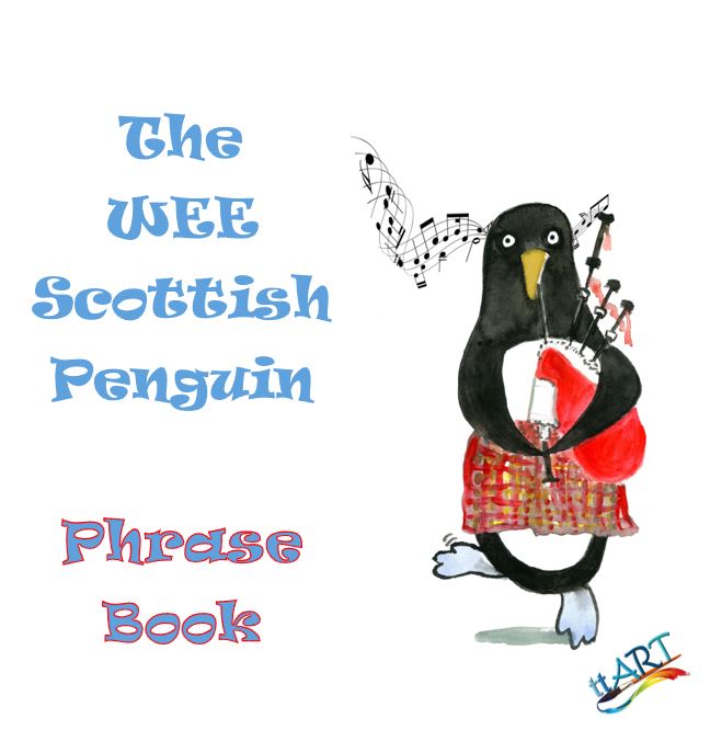 the wee scottsih penguin phrase book front cover